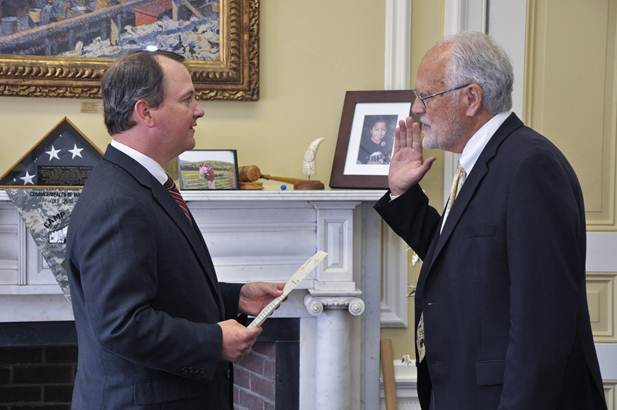 Lieutenant Governor Murphy and John Carroll