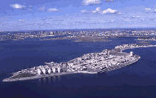 Aerial of Deer Island