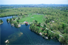 Fells Reservoir aerial photo