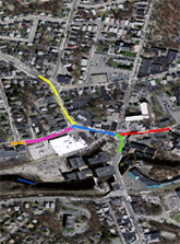 project map - lower mills