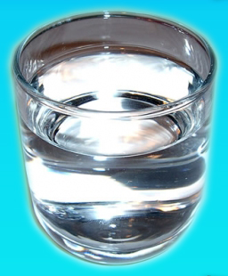 glass of water