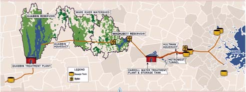 mwra water map