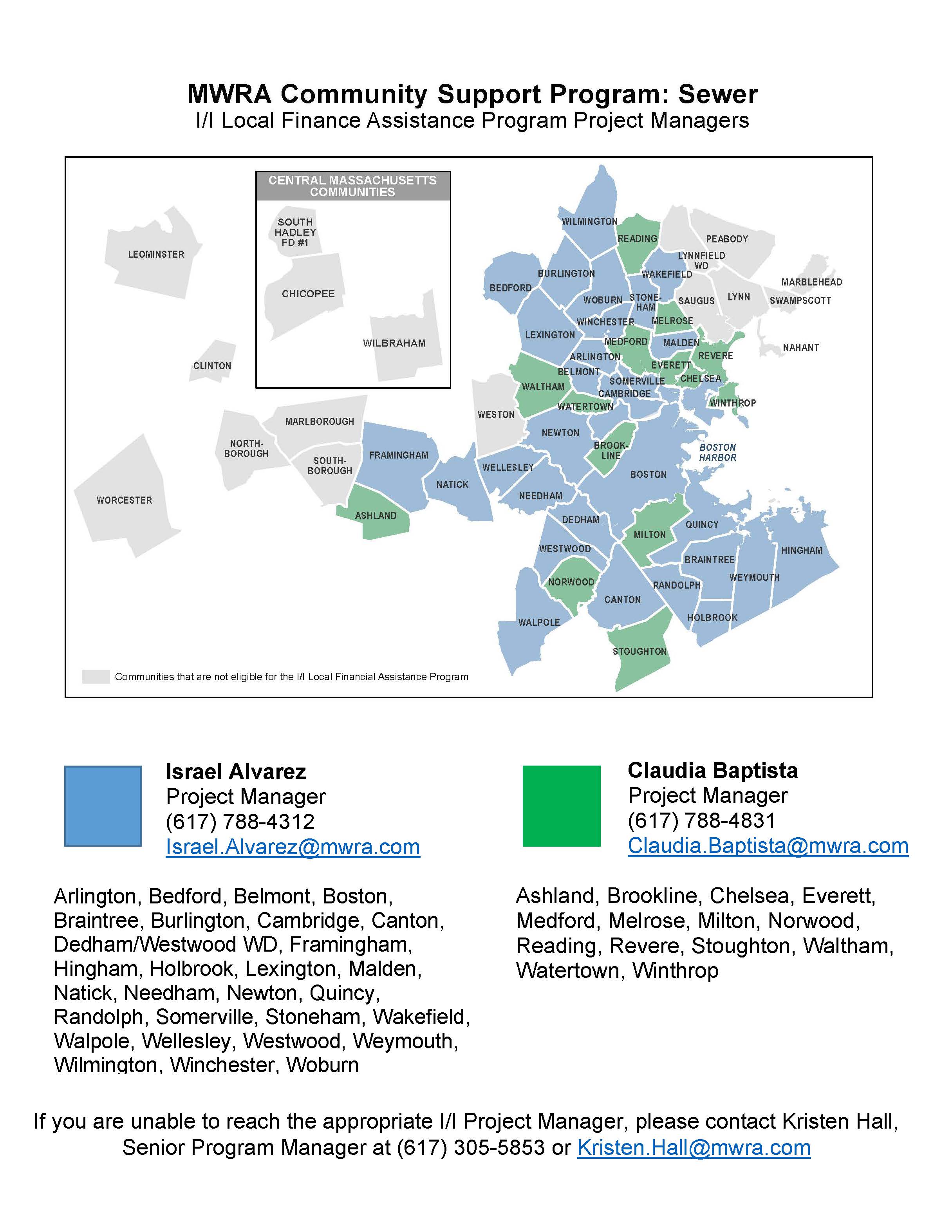 I/I program small map