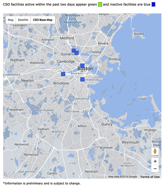 CSO Reporting Map